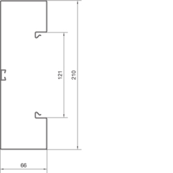 Segmentare produs BRS65210B Secţiune inferioară Tablă de oţel