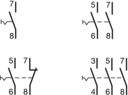 Scheme de circuit Buton automenținere