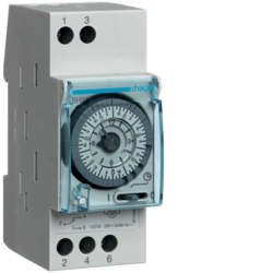 EH271 Programator electromecanic saptamanal 1 canal,  16A,  2M,  cu autonomie