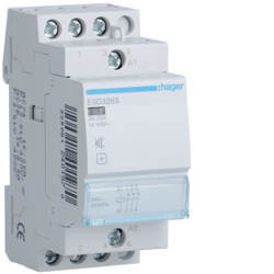 ESD326S Contactor silentios,  25A,  3NI,  24V