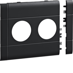 GB12020K9011 Mască dublă fără halogen,  120mm,  negru grafit,  BR