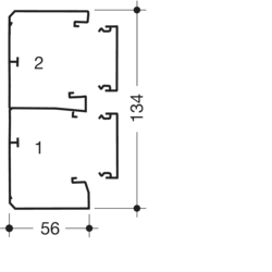 Segmentare produs completă GBD 50x131mm PVC PVC