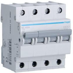 MC432A Disjunctor 4P,  32A,  6kA,  C,  4M