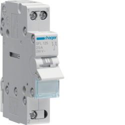 SFL125 Inversor 1P 25A,  230V I-II,  pct.comun inf. 1M