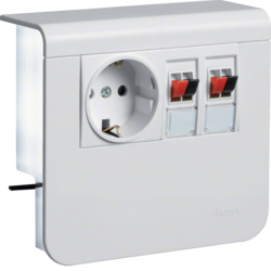 SL200559239010 Priză SCHUKO difuzor SL20055, RAL9010
