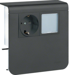 SL200809259011 Priză SCHUKO LED SL20080, RAL9011