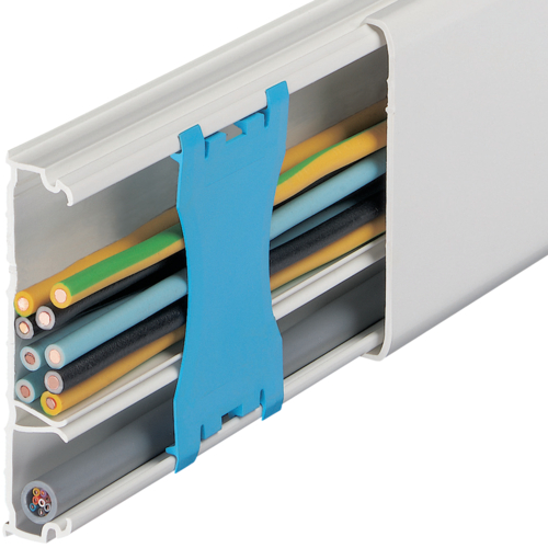 ATA125019010 Canal cablu 12x50, 2 compartimente,  RAL9010