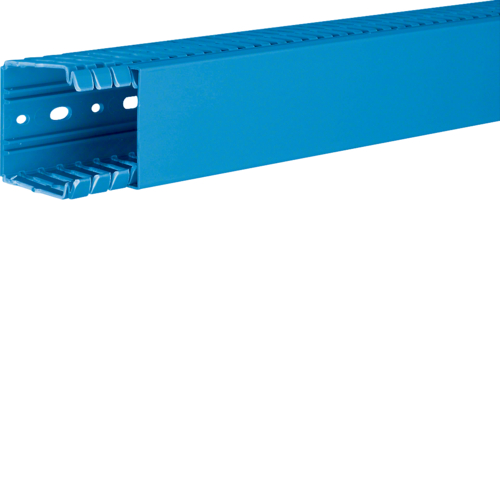 BA760060BL Canal cablu perforat cu capac 60x60, albastru