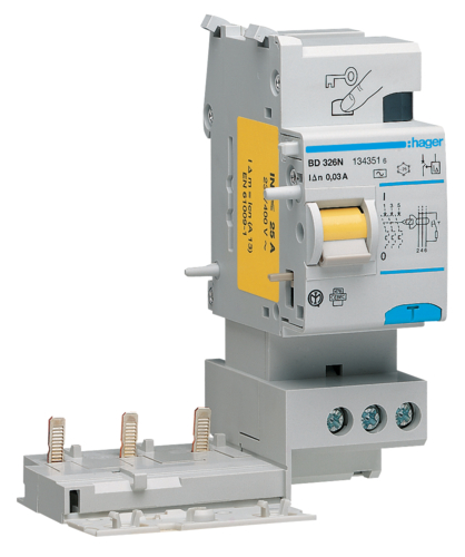 BD326N Bloc diferențial 3P 25A 30mA,  tip AC