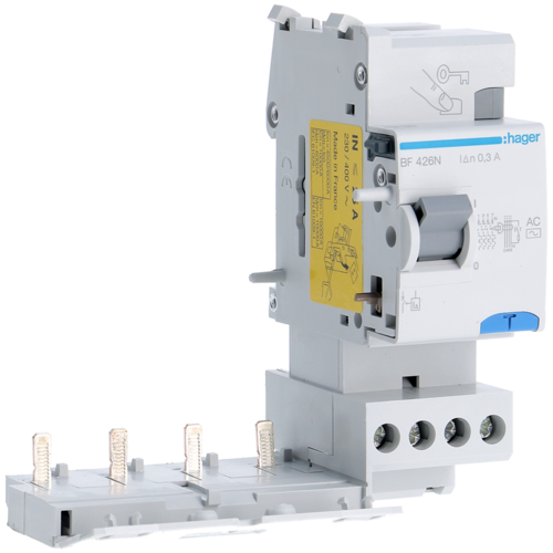 BF426N Bloc diferențial 4P,  25A,  300mA,  tip AC