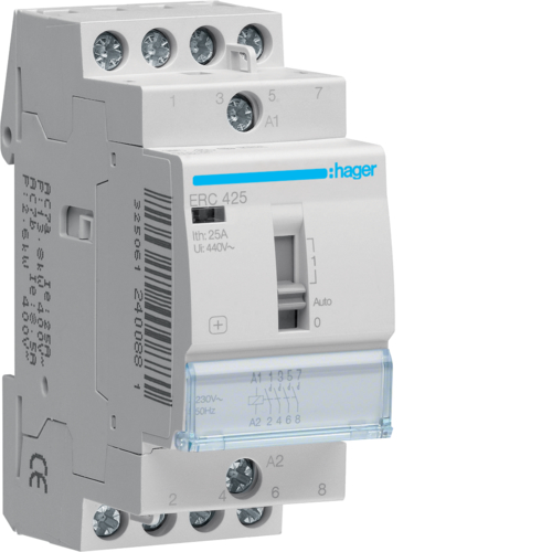 ERC425 Releu comanda,  25A,  4ND,  230V