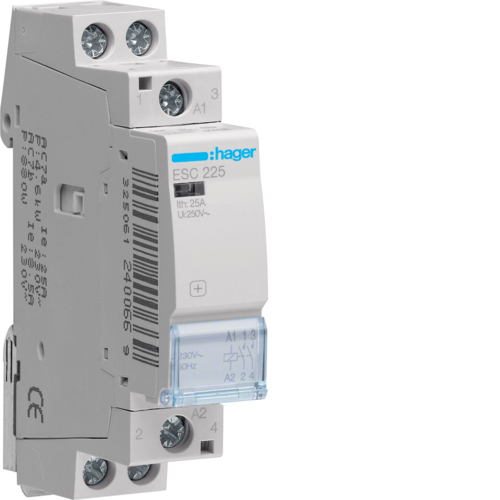 ESC225 Contactor,  25A,  2ND,  230V