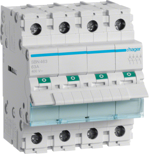 SBN463 Întrerupător 4P 63A 400V 4M