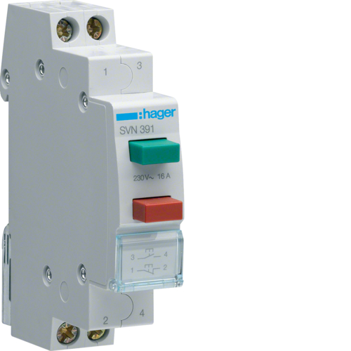 SVN391 Buton dublu revenire 1ND/1NI