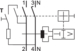 Scheme de circuit Întrerupător diferențial 2 poli, tip A
