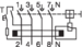 Scheme de circuit Întrerupător diferențial 4 poli, tip A