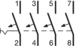 Scheme de circuit Disjunctor 4 poli, curbă B