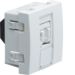 WS214 Priză date RJ45 categorie 5e FTP,  alb,  2M